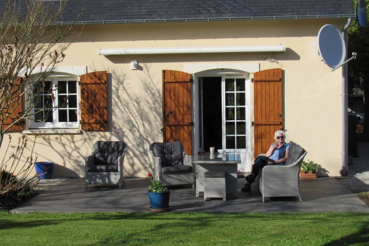 Villa Les Bleuets Mandeville-en-Bessin Exterior foto